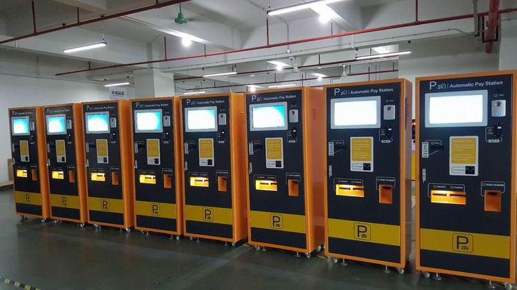 Pay on foot machine Pay on foot machine