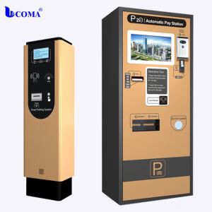 Dispozitiv pentru distribuirea cardului de coadă cu sistem de parcare cu plată automată