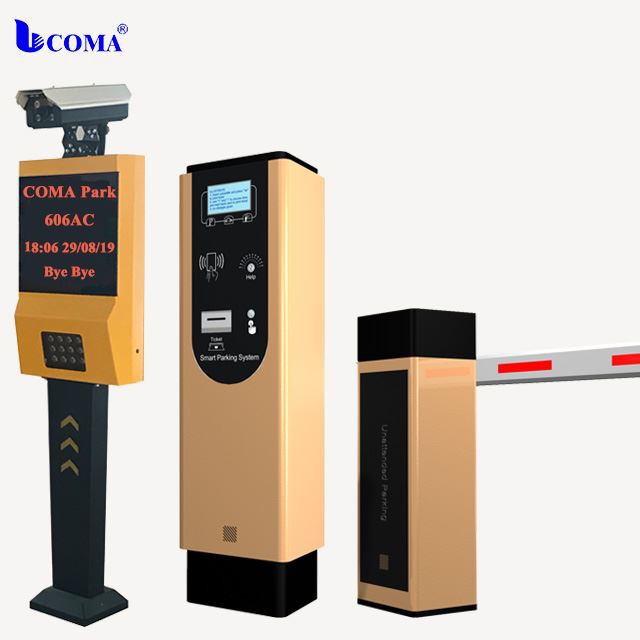 Sistem inteligent LPR cu sistem de control al accesului la bilete de parcare cu coduri de bare